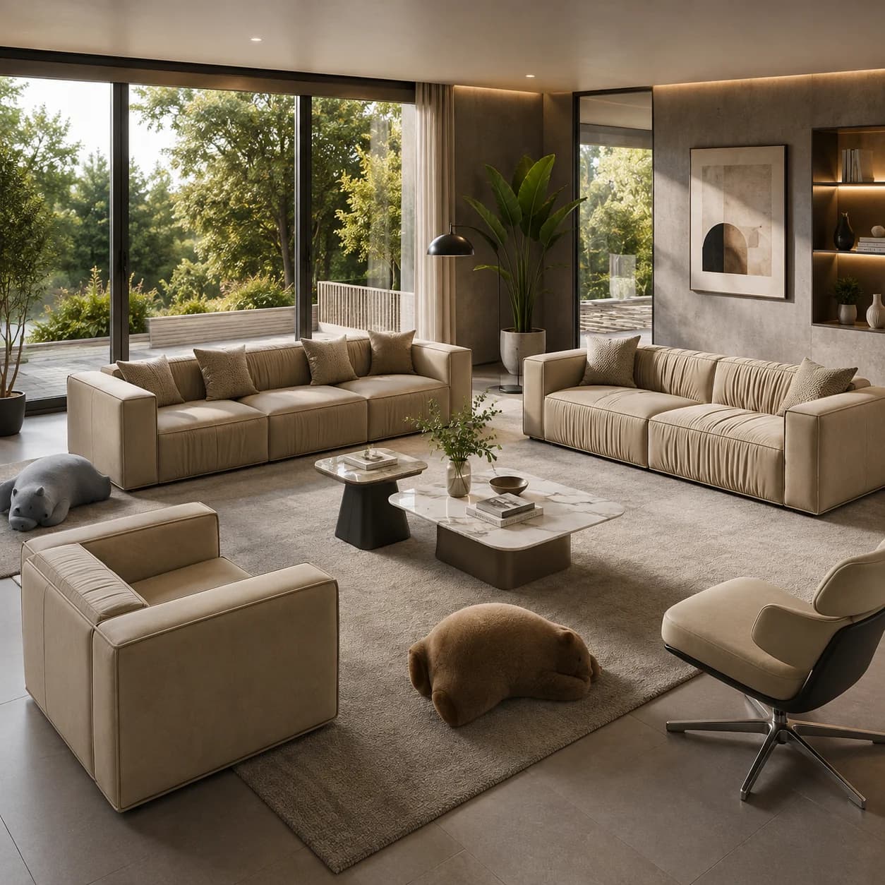 Living Space Setup