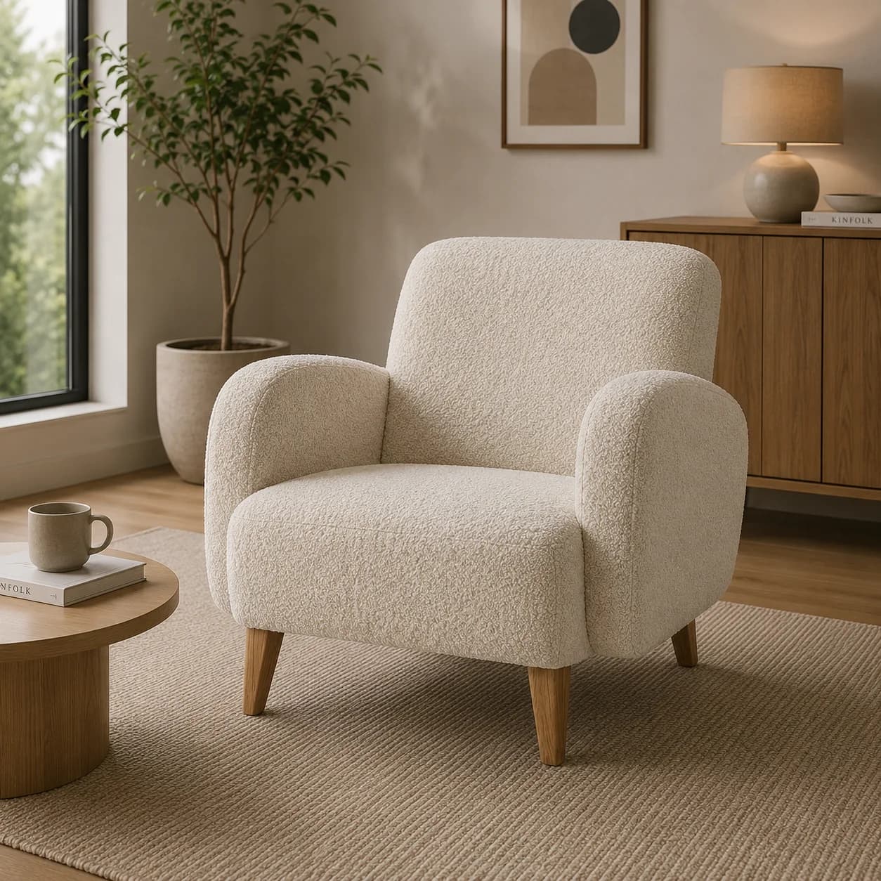 Modern Lounge Armchair